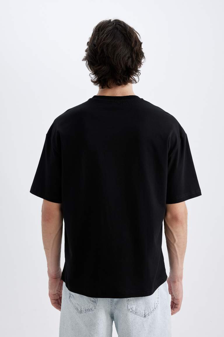 Boxy Fit Crew Neck T-Shirt