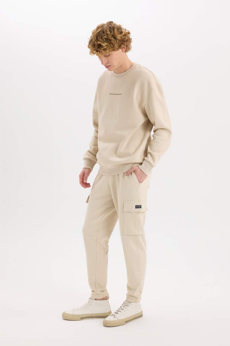 Regular Fit With Cargo Pocket Sweatpants