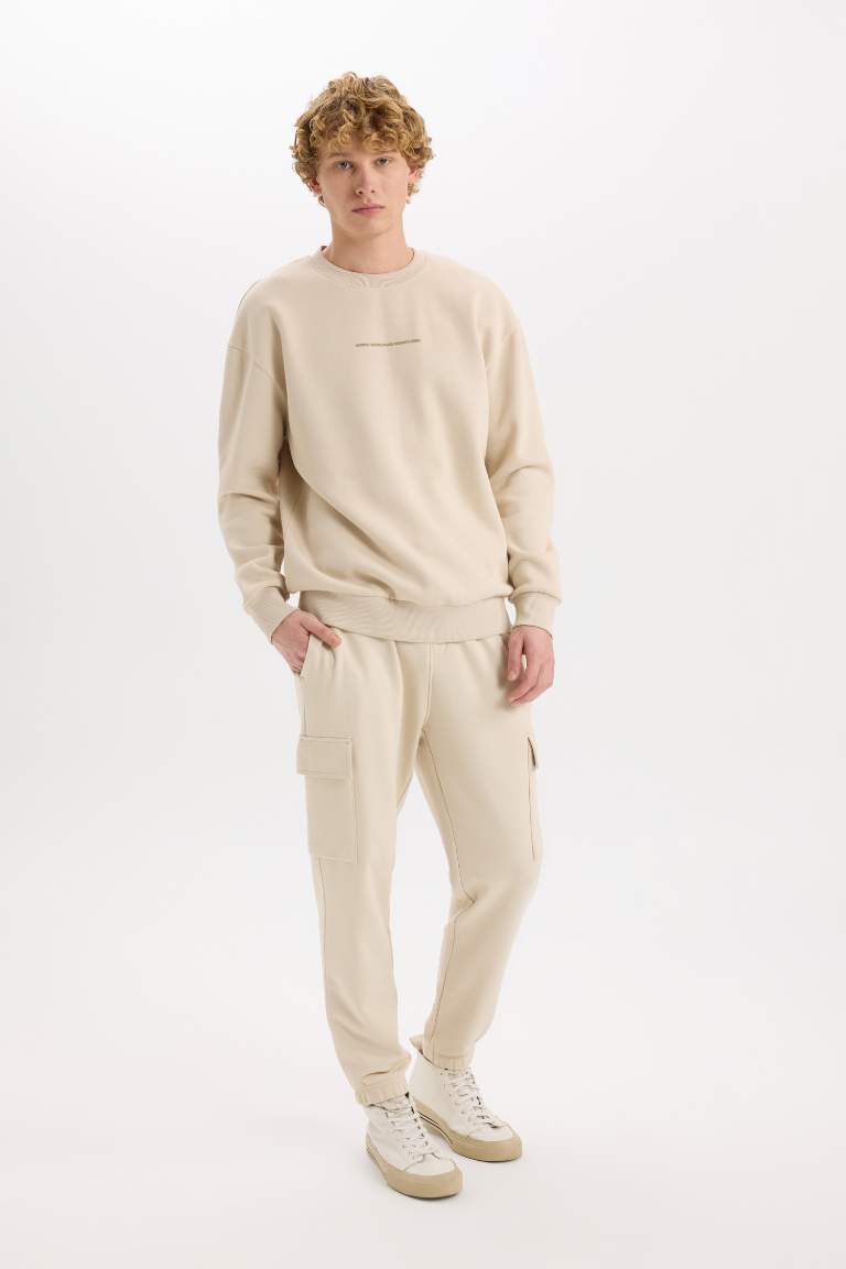 Regular Fit With Cargo Pocket Sweatpants