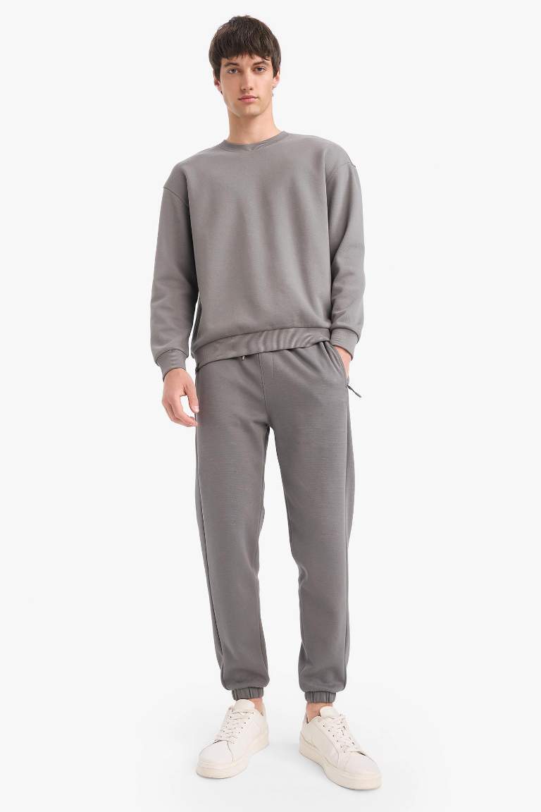 بنطلون سويت بانتس بيكيه سليم فيت بجيب