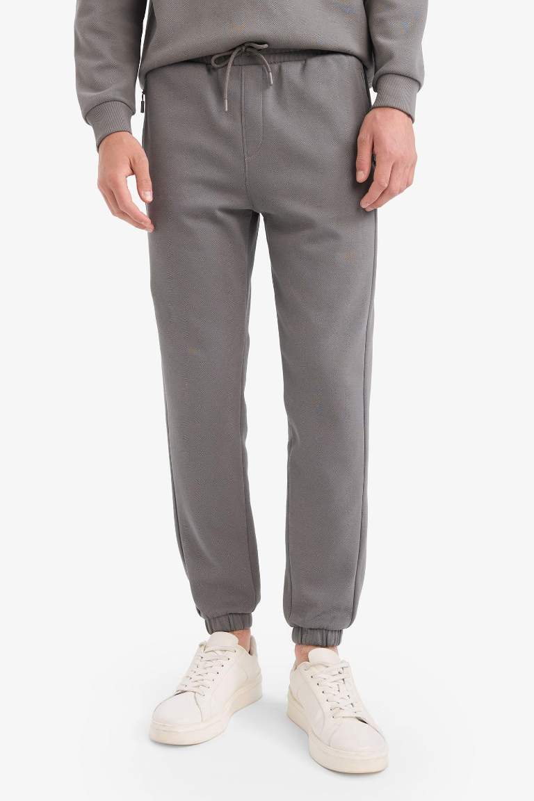 بنطلون سويت بانتس بيكيه سليم فيت بجيب