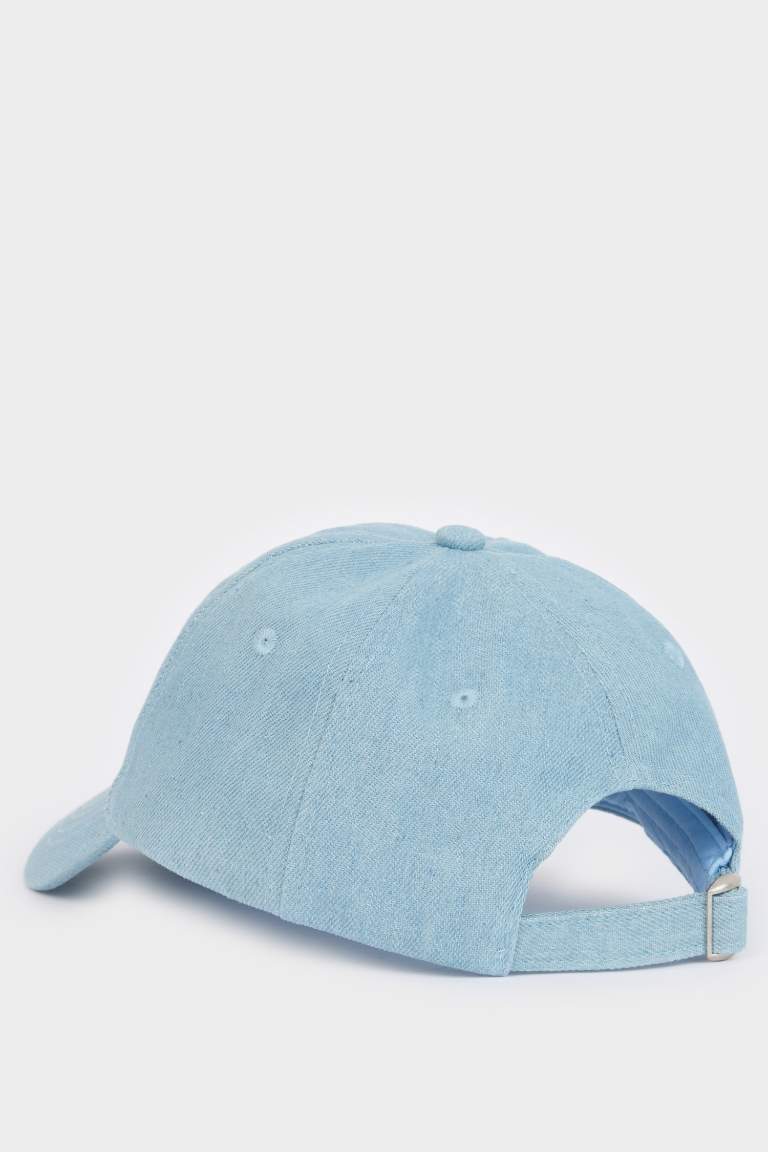 Boy Embroidered Cotton Cap