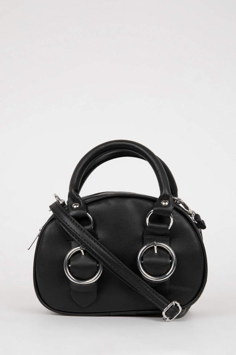 Woman Faux Leather Shoulder Bag