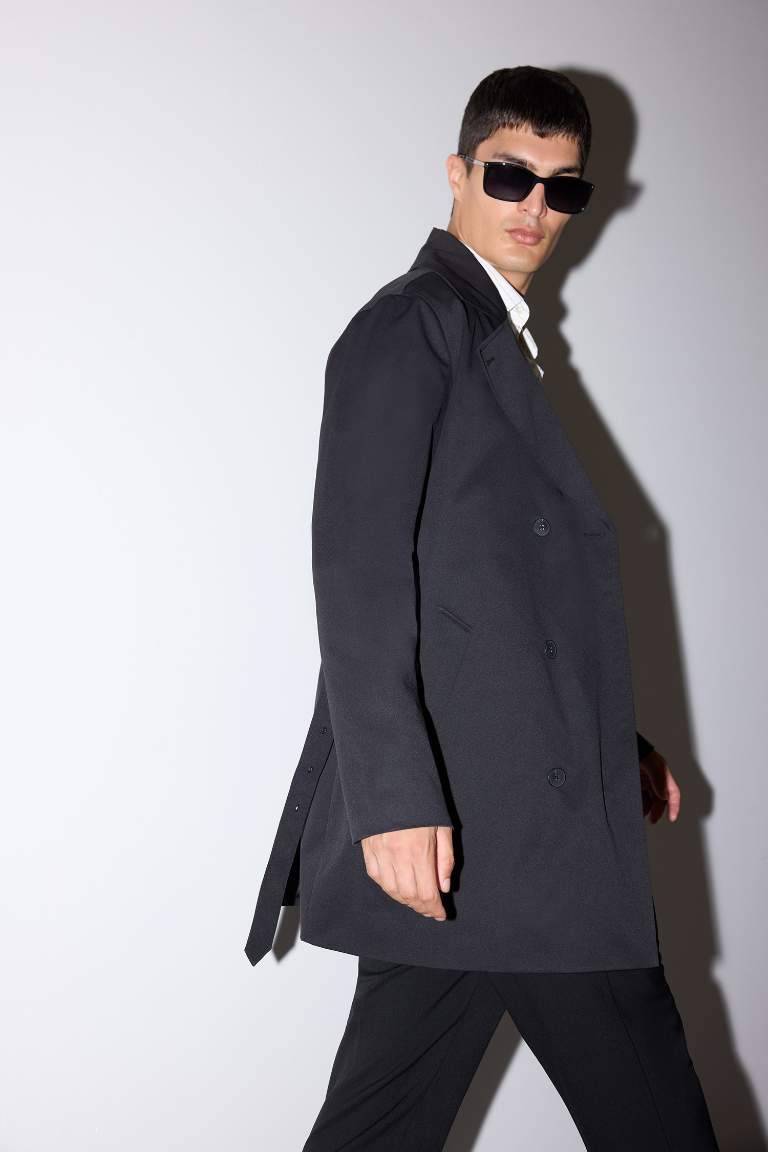 Slim Fit Trench Coat