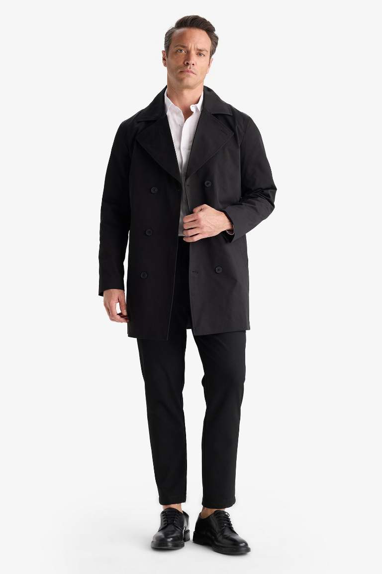 Slim Fit Trench Coat