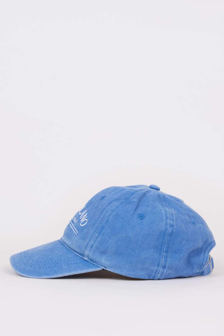 Casquette en jean pour femme