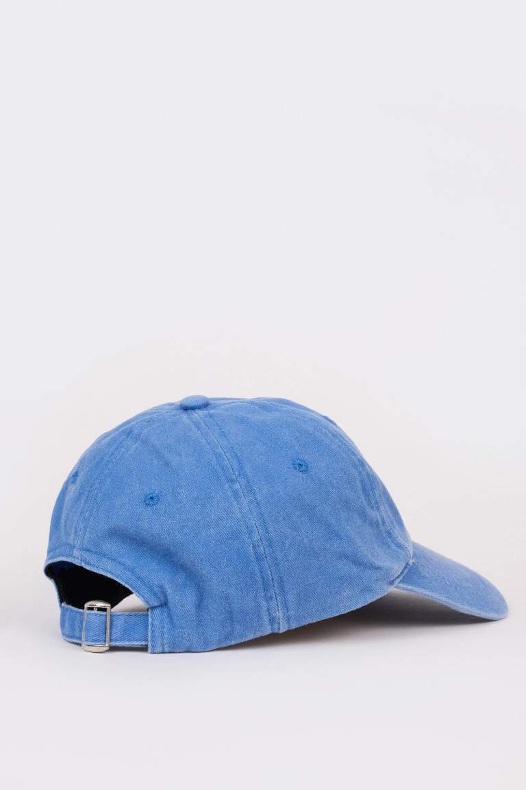 Casquette en jean pour femme