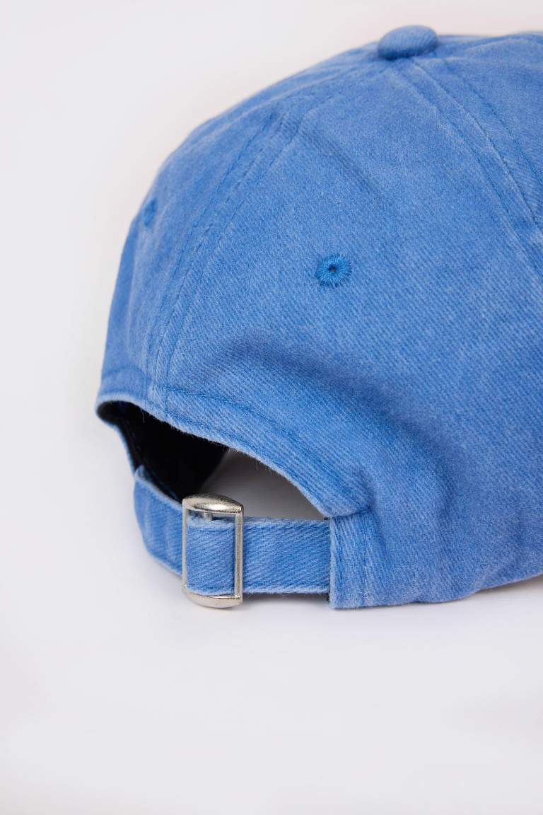 Casquette en jean pour femme