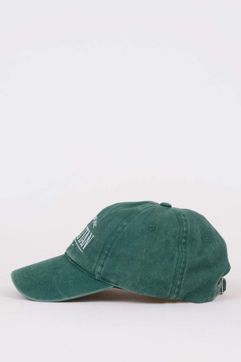 Casquette en jean pour femme