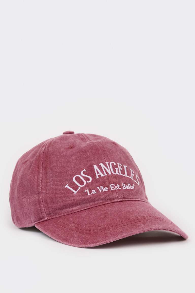 Casquette en jean pour femme