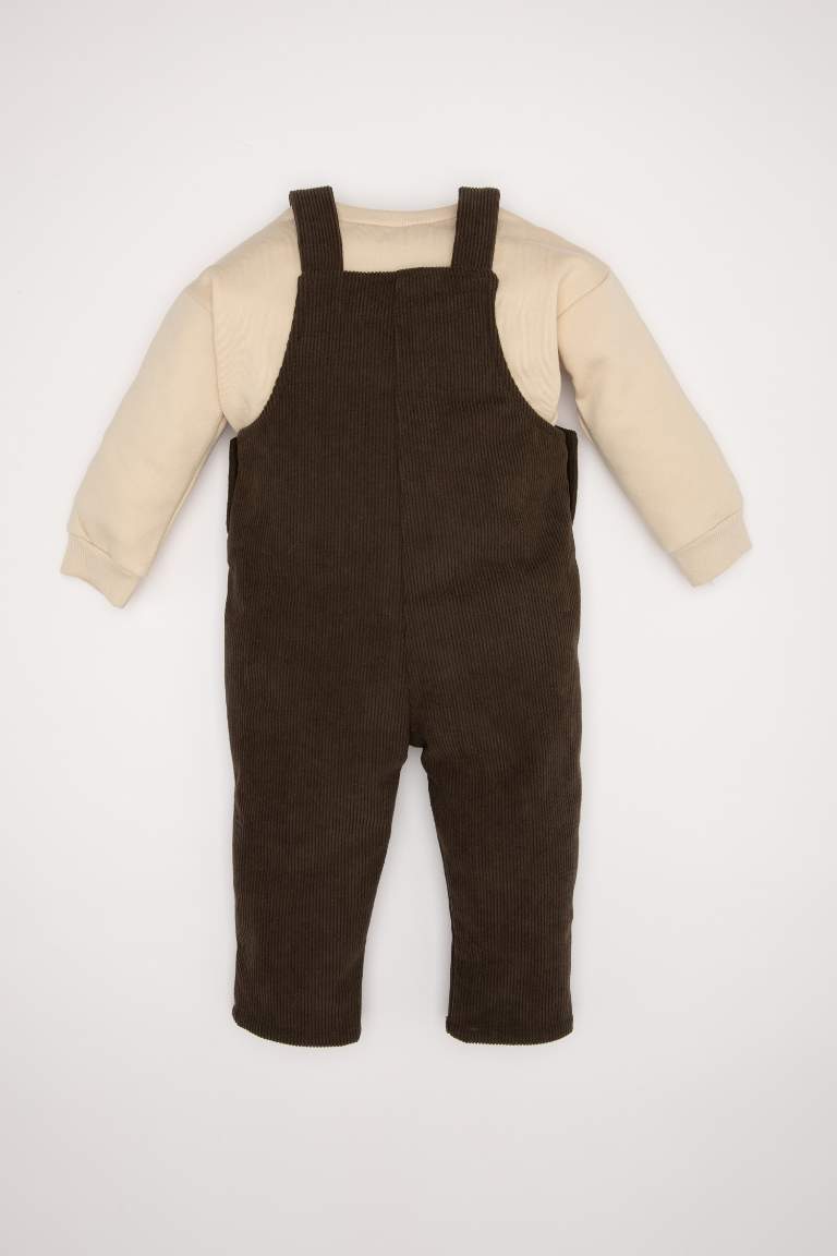 Baby Boy T-Shirt  Velvet Jumpsuit 2 Piece