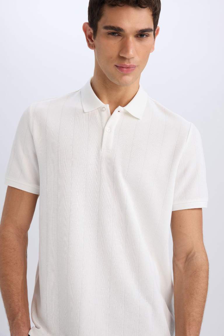 Новый Regular Fit рубашка поля с коротким рукавом