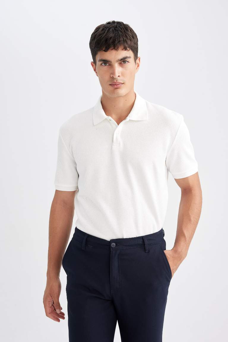 New Regular Fit Short Sleeve Polo T-Shirt