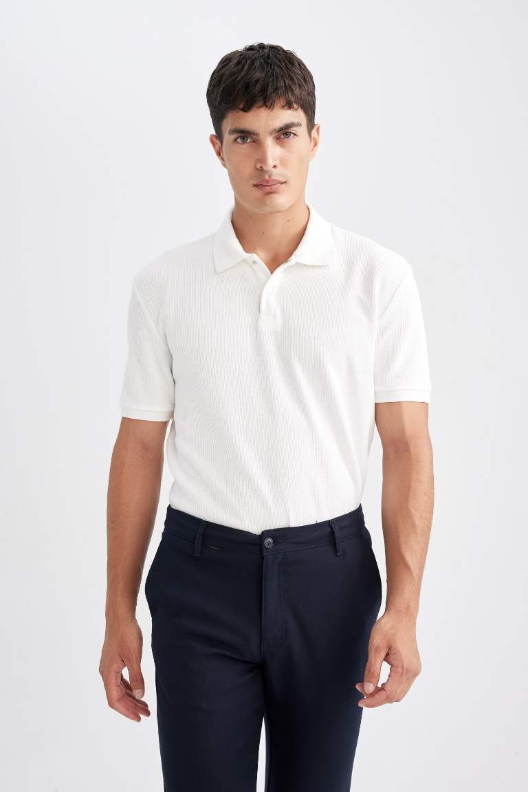 New Regular Fit Short Sleeve Polo T-Shirt