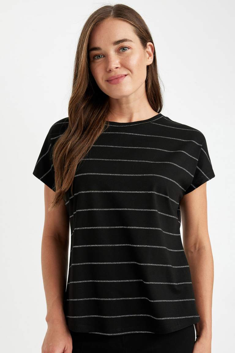 Regular Fit Striped T-Shirt