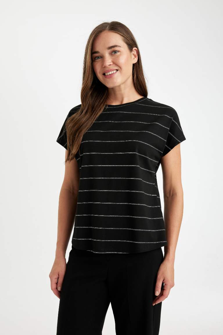 Regular Fit Striped T-Shirt