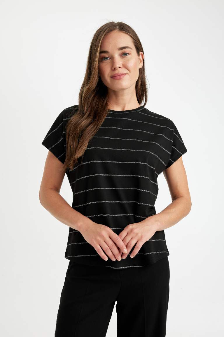 Regular Fit Striped T-Shirt