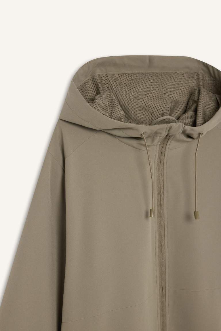 Sweat à Capuche avec doublure à fermeture zip de DeFactoFit