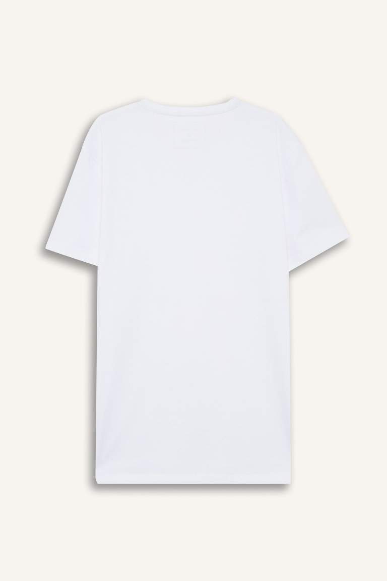 Slim Fit Dar Kesim V Yaka Üst