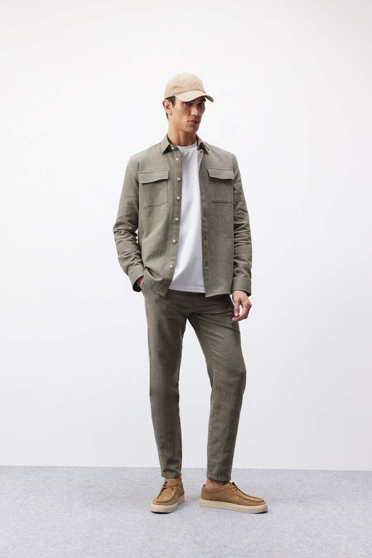 Regular Fit Woven Trousers