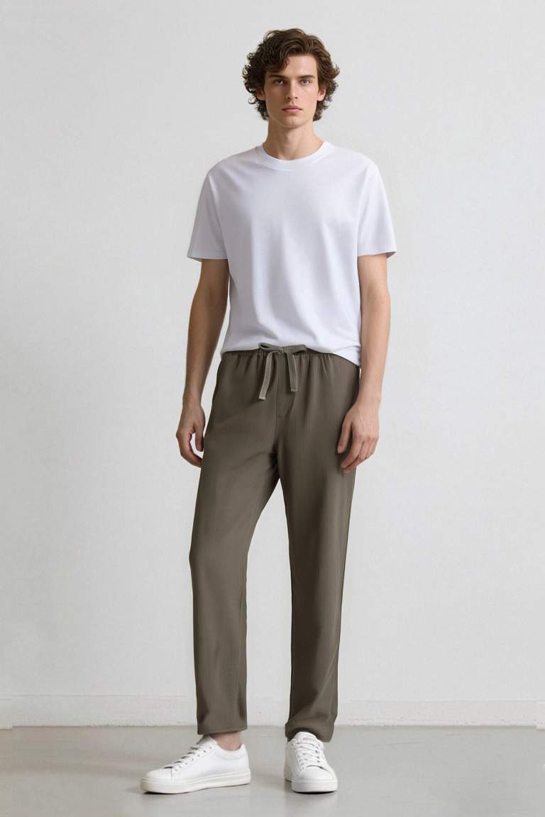 Regular Fit Сшитые Брюки