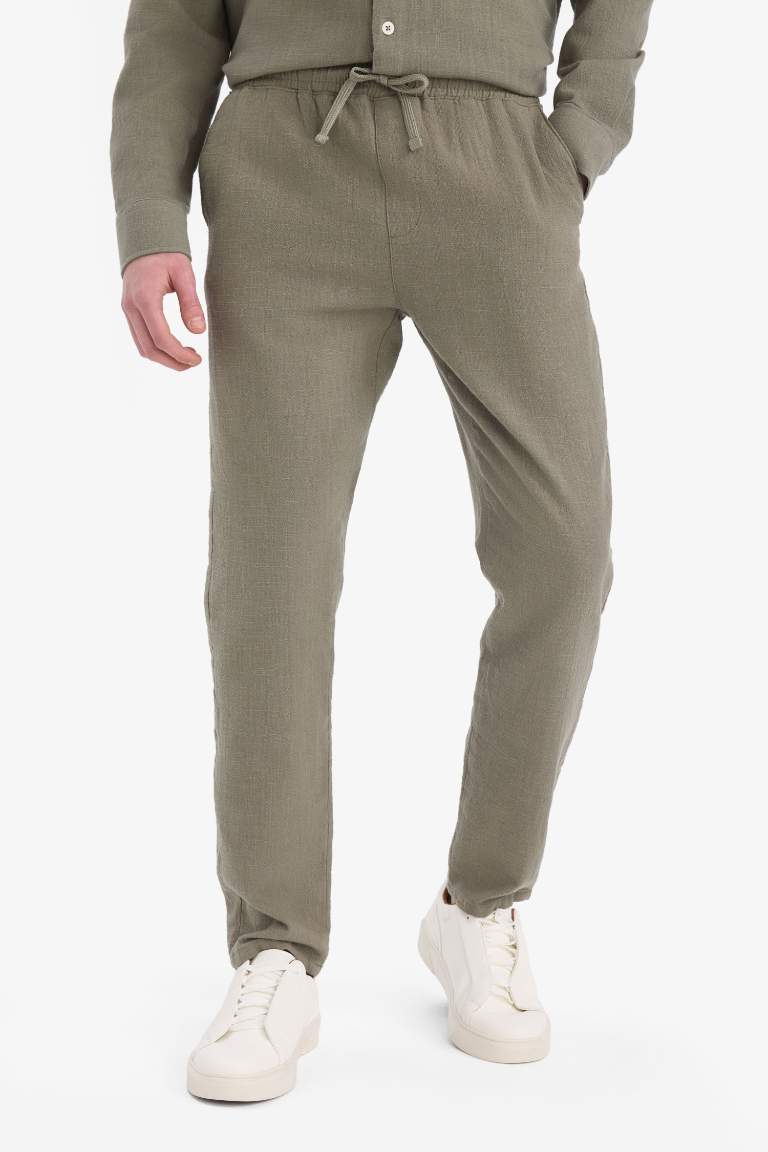 Regular Fit Woven Trousers