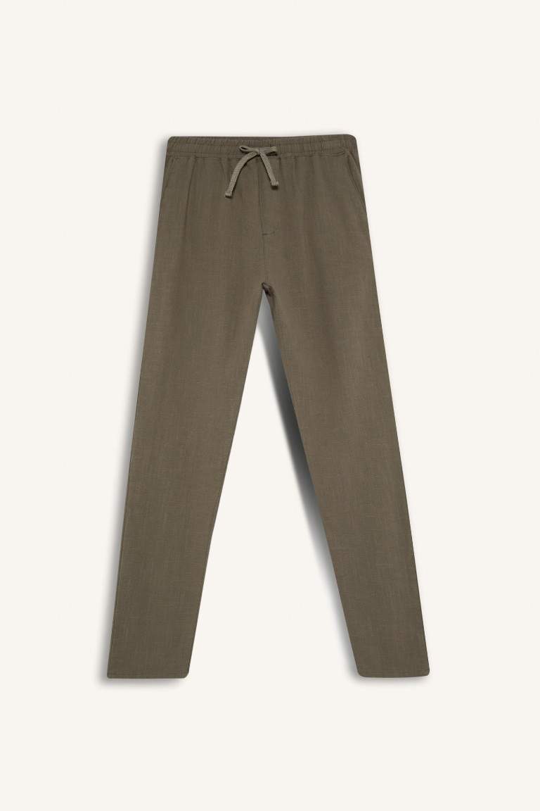 Regular Fit Woven Trousers