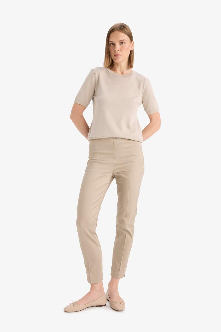 Regular Fit Bisiklet Yaka Kazak