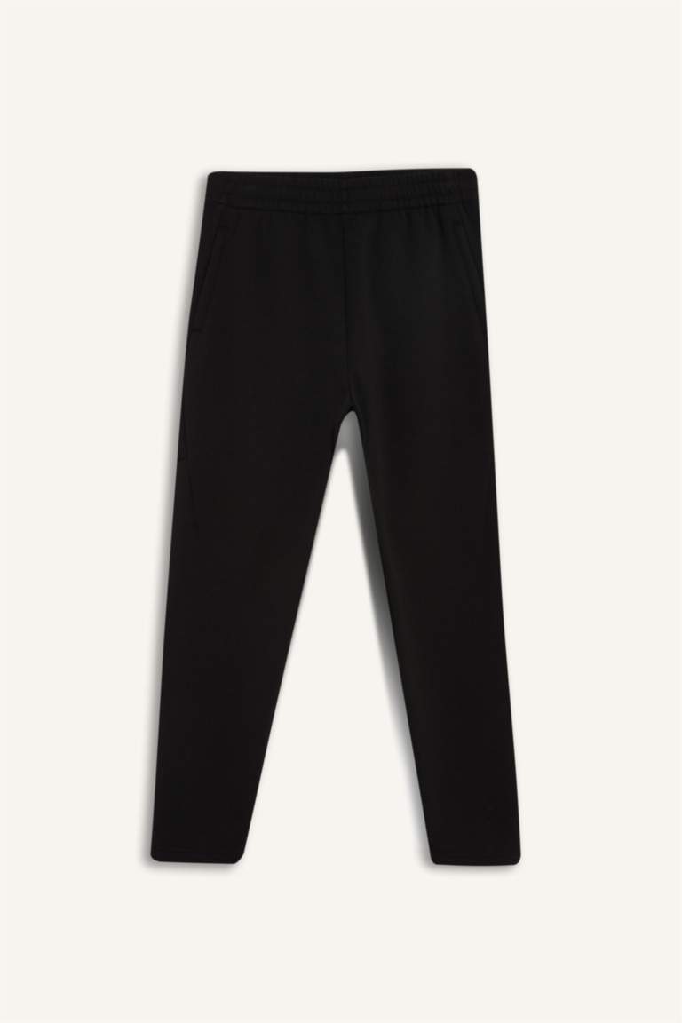 سروال رياضي قصة عادية بجيوب من DeFactoFit