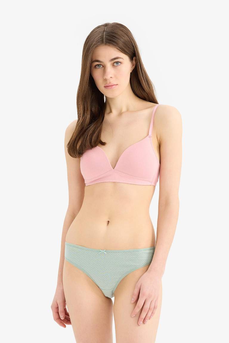 Fall in Love 3'lü Paketli Basic Düz Slip Külot