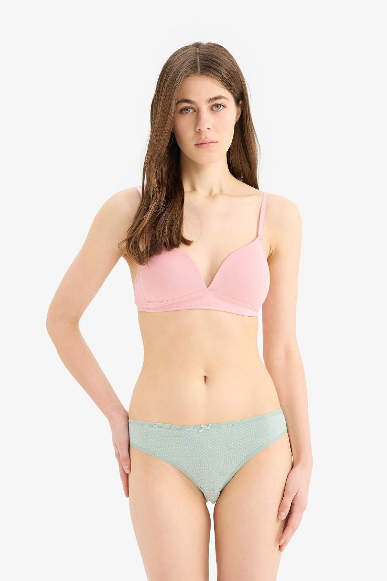 Fall in Love 3'lü Paketli Basic Düz Slip Külot