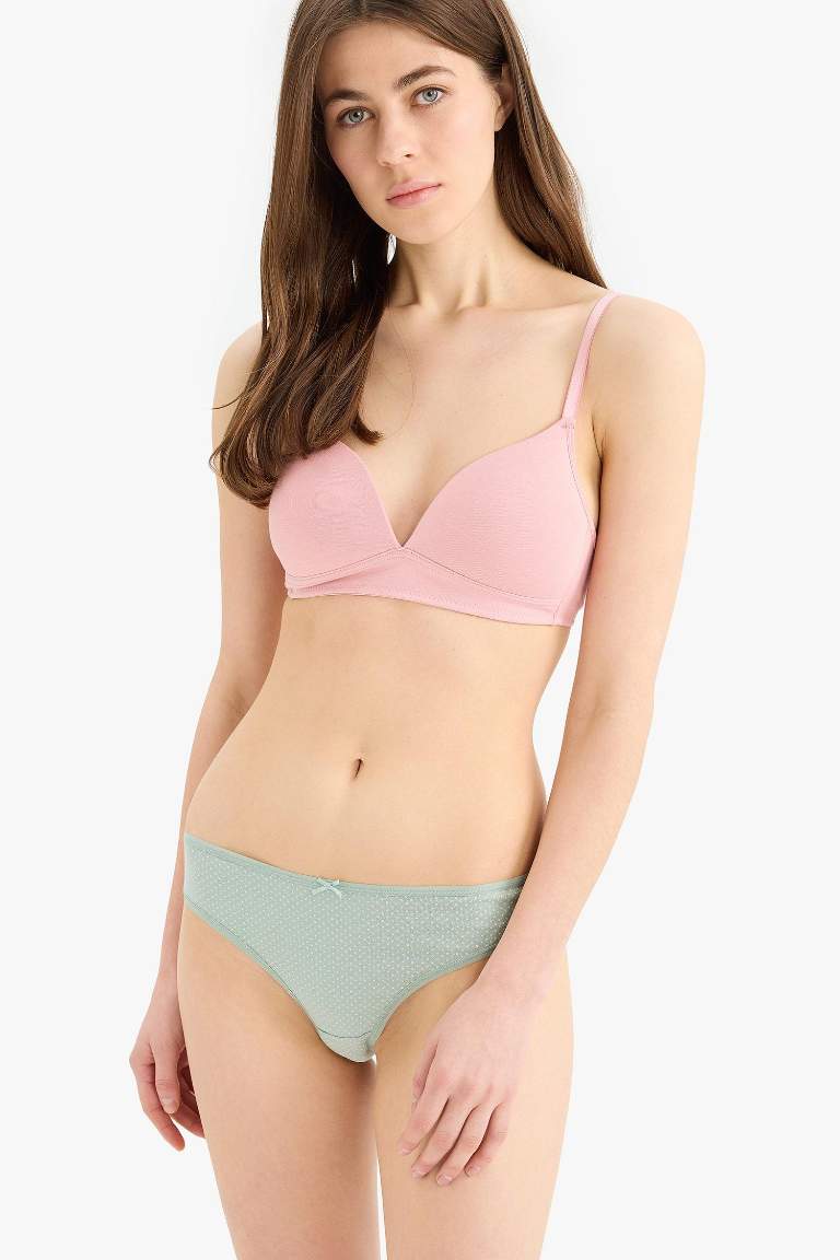 Fall in Love 3'lü Paketli Basic Düz Slip Külot