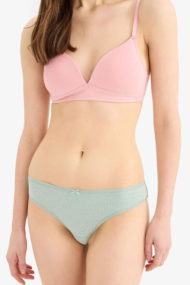 Fall in Love 3'lü Paketli Basic Düz Slip Külot