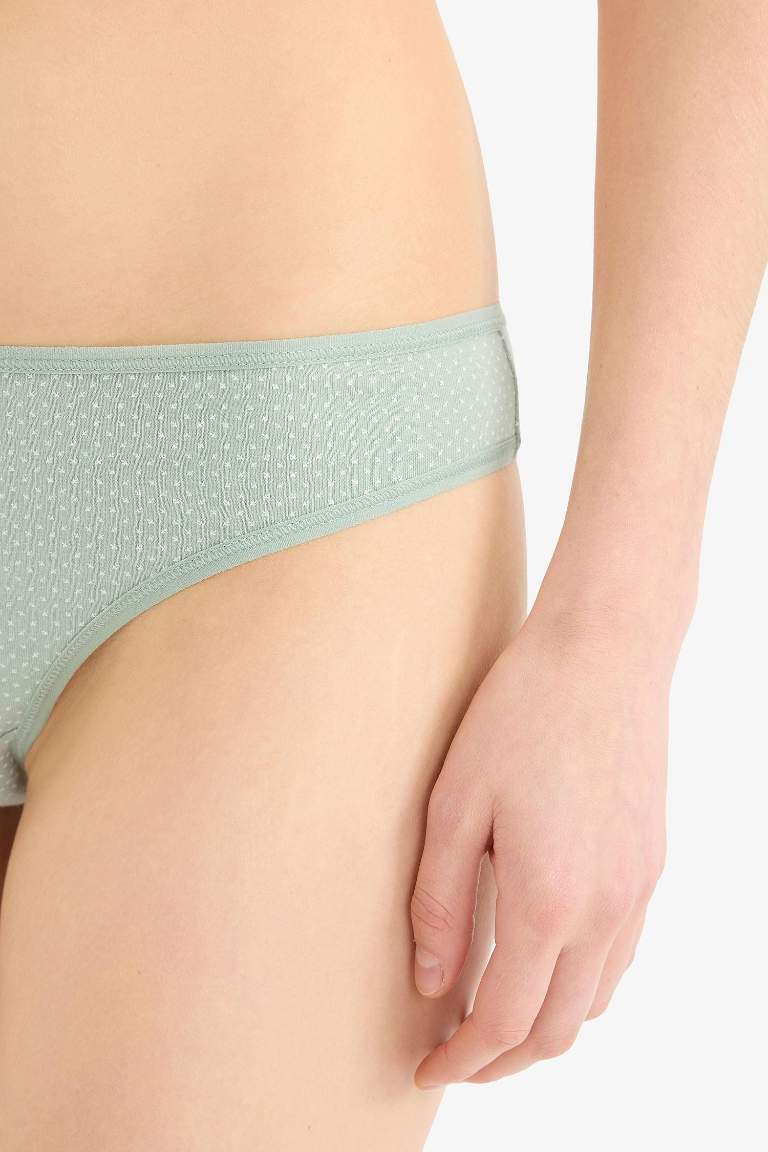 Fall in Love 3'lü Paketli Basic Düz Slip Külot