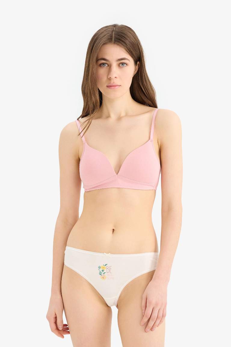 Fall in Love 3'lü Paketli Basic Düz Slip Külot