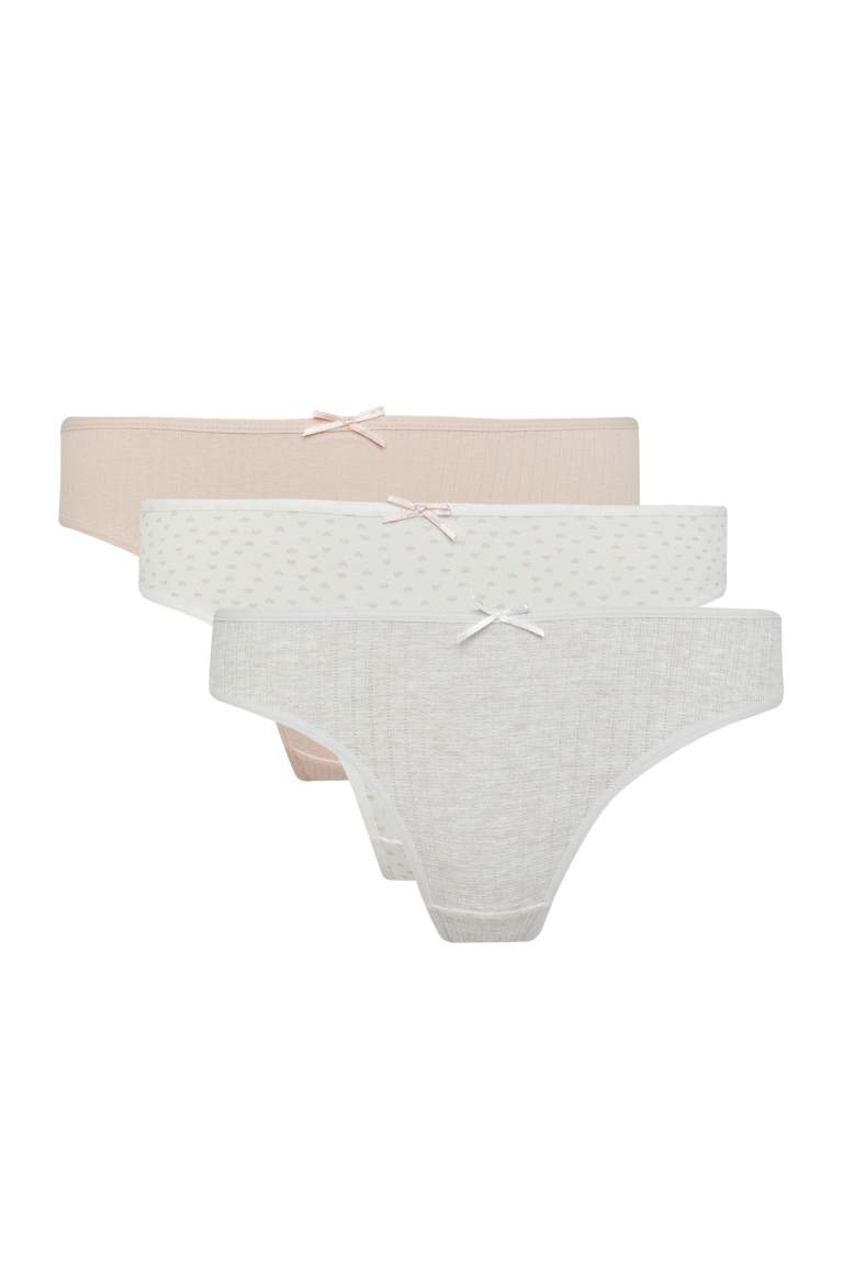 Fall in Love 3 Piece Basic Slip Panties