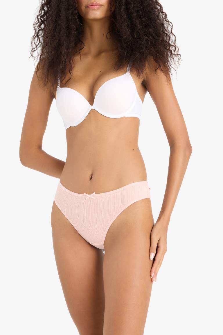 3'lü Basic Düz Brazilian Külot-Fall in Love