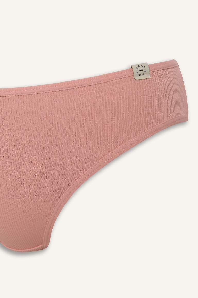 Fall in Love Ribbed 3 Piece Slip Panties