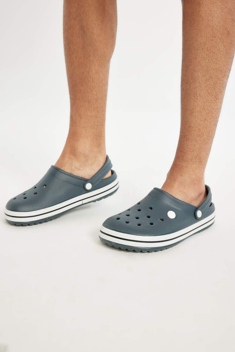 Man Slip On High Sole Slippers