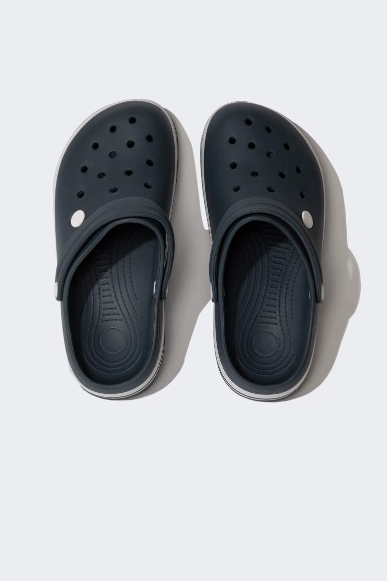 Man Slip On High Sole Slippers