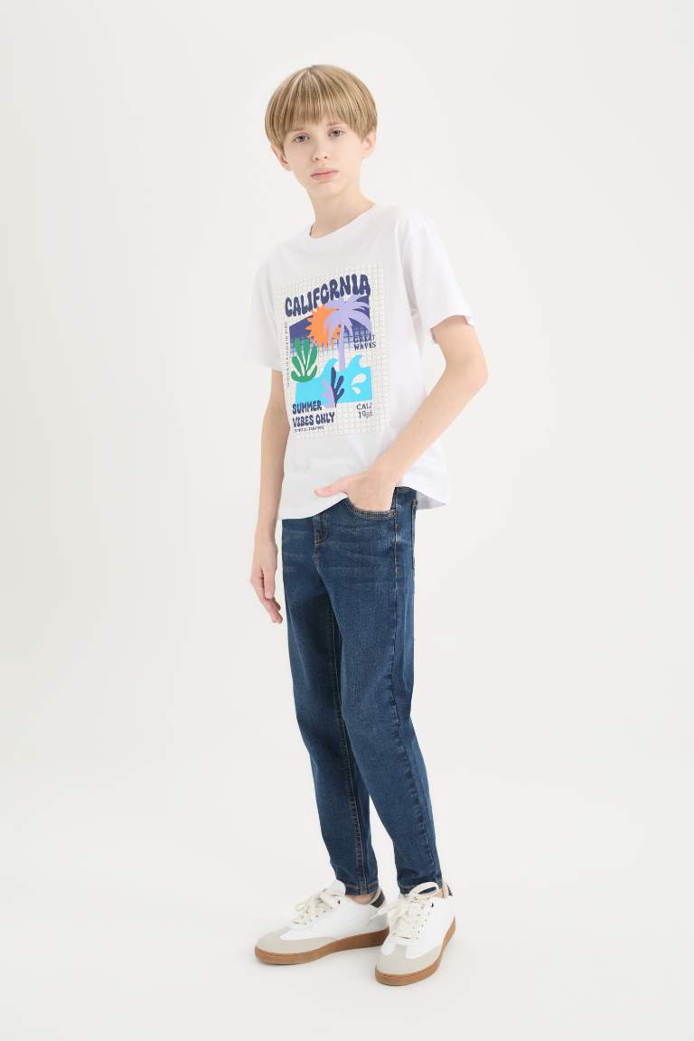 Boy Slim Fit Straight Leg Jeans