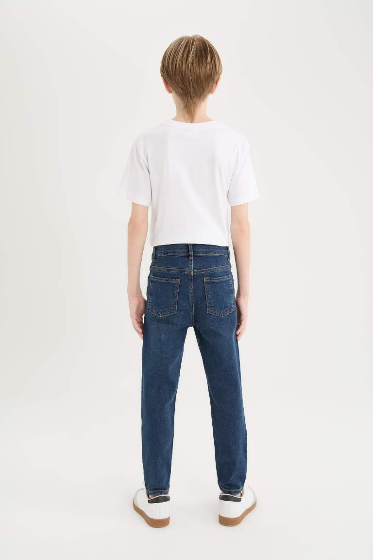 Pantalon Jean slim droit pour garçon