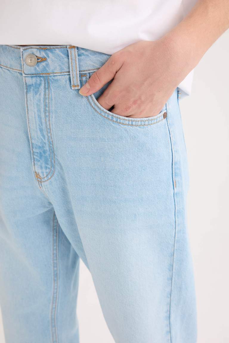 Pantalon Jean slim style années 90