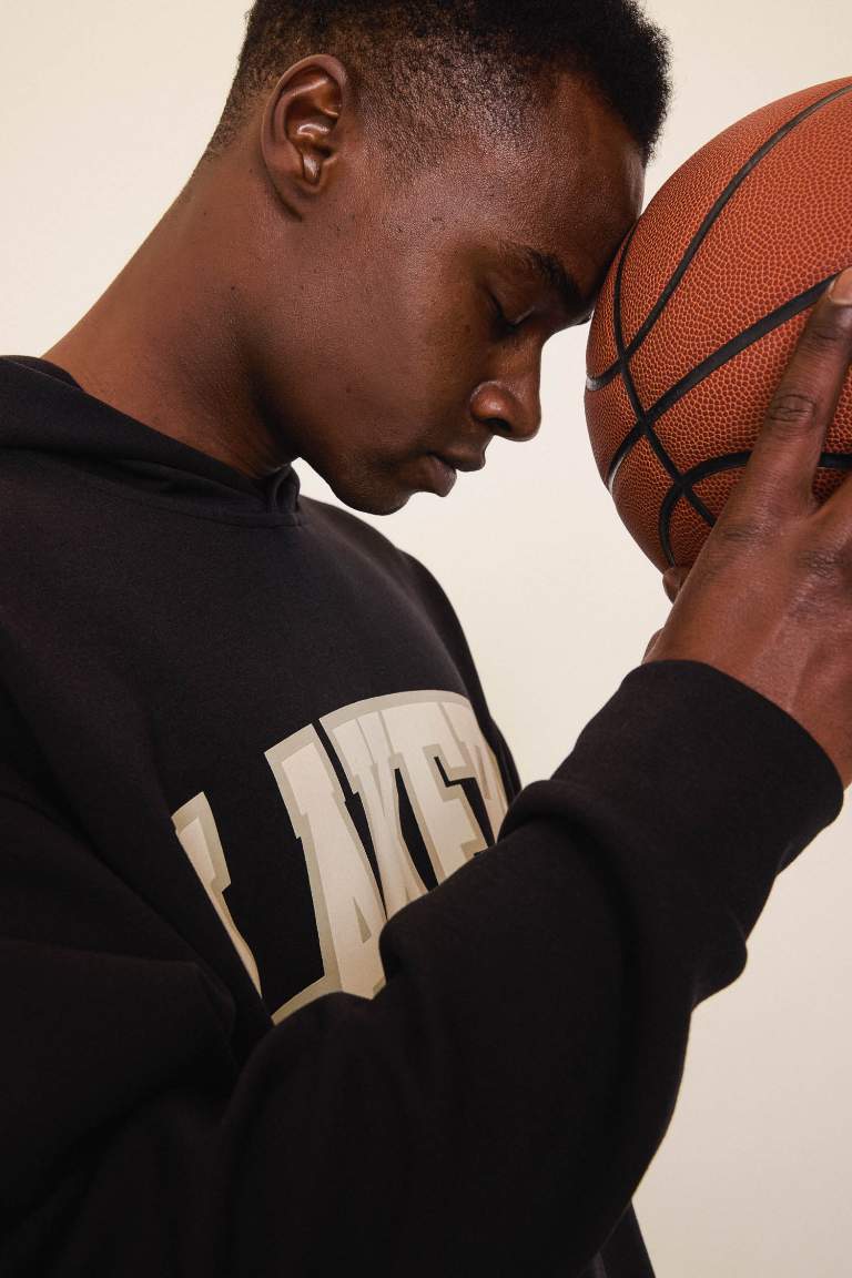 Sweat à capuche NBA Los Angeles Lakers oversize