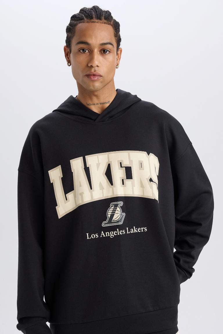 Sweat à capuche NBA Los Angeles Lakers oversize