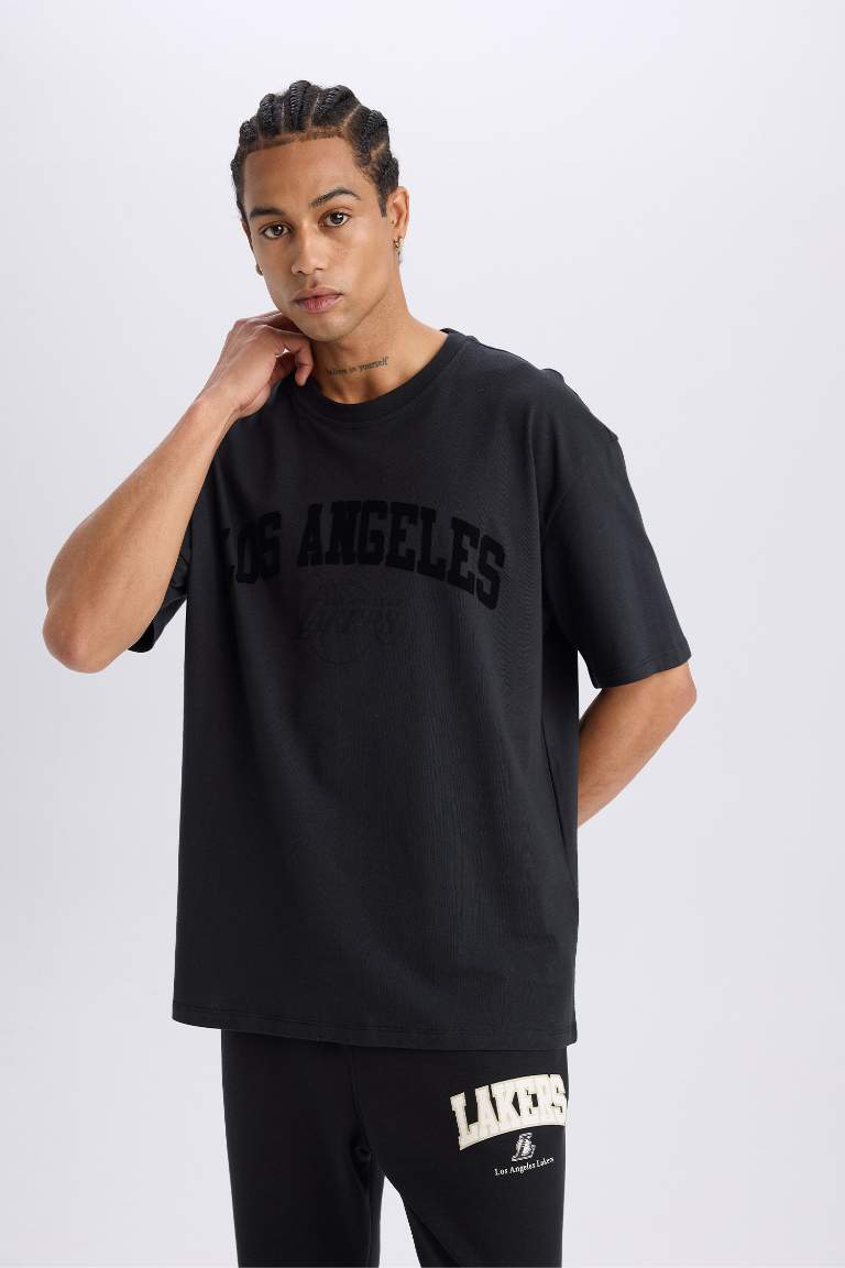 T-shirt de sport NBA oversize à col rond de DeFactoFit