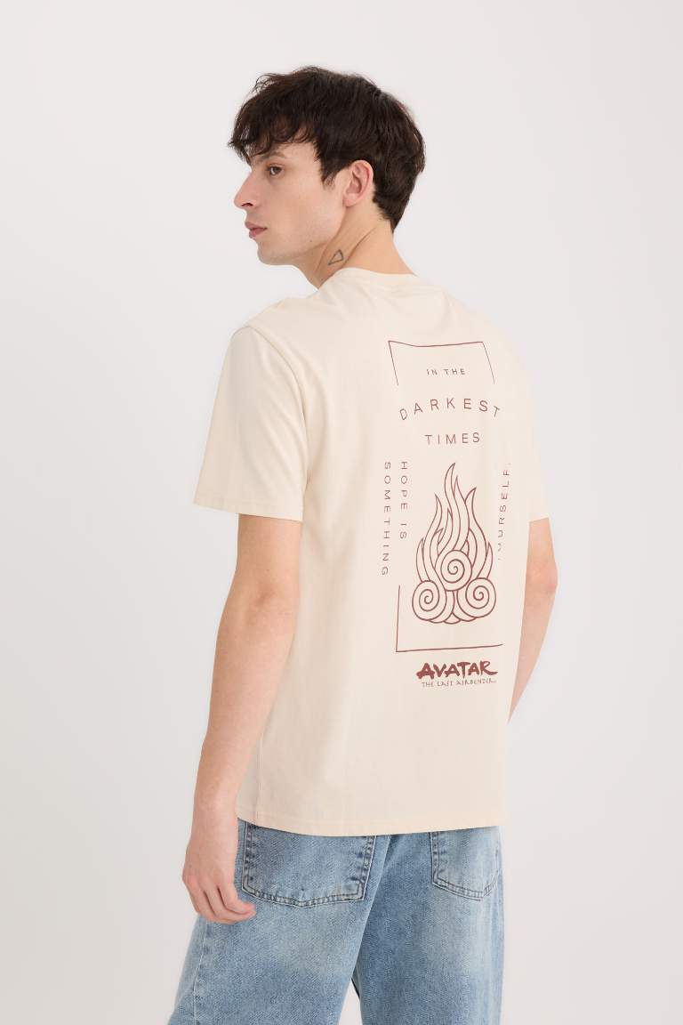 Avatar the Last Airbender Regular Fit Printed T-Shirt