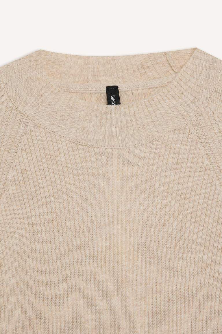 Regular Fit Crew Neck Basic Knitwear Pullover