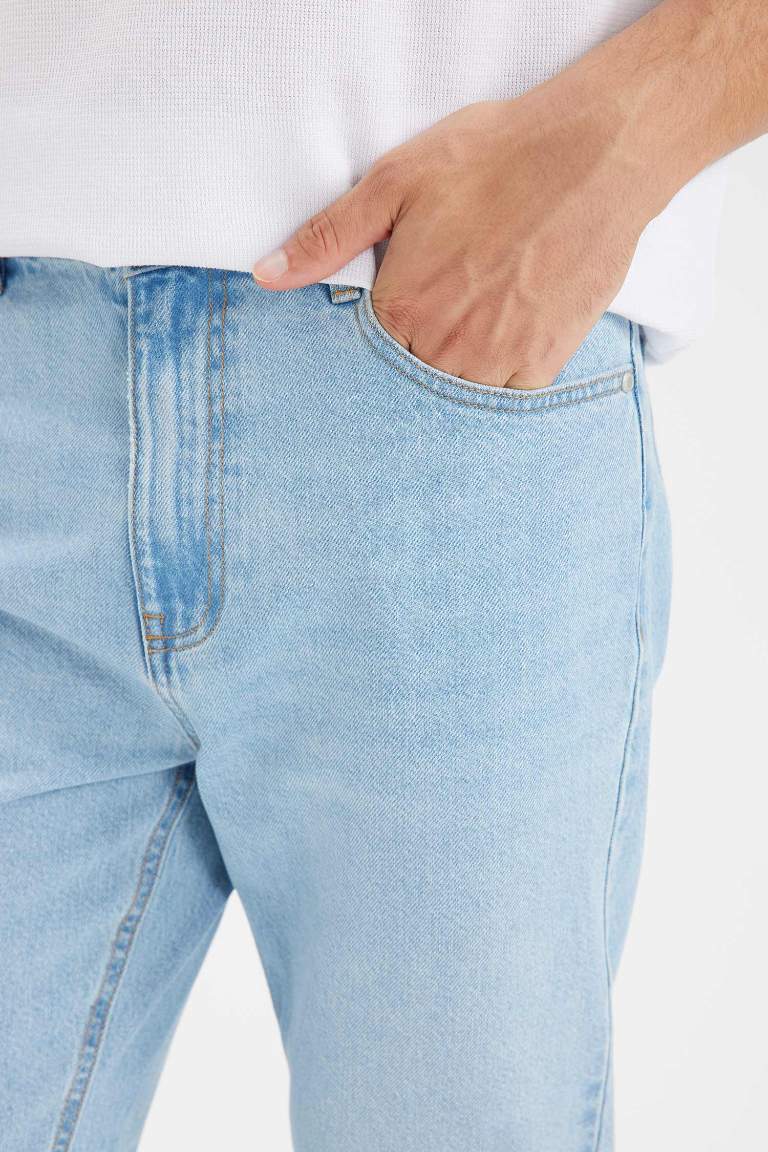 Pantalon Jean slim Style des années 90