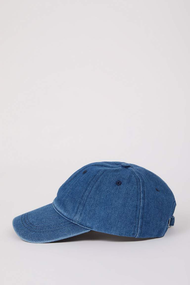 Casquette en jean pour femme